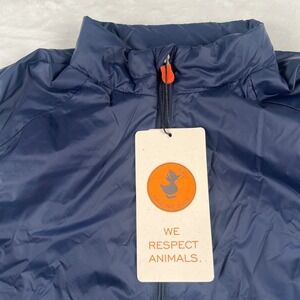 Save The Duck M Orpheus Mens Puffer Vest Navy BluePlumtech Synthetic Down D81131